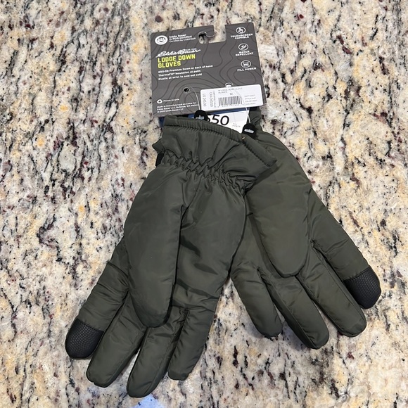 Eddie Bauer Lodge Down Gloves - Picture 2 of 5